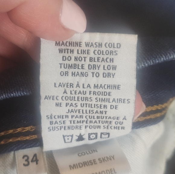 Hudson Jeans Elysian Denim Midrise Skinny Stretch Jeans 34 Waist (6457) - Picture 8 of 9